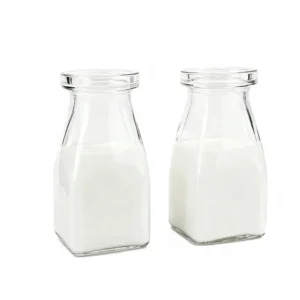 custom glass milk bottles