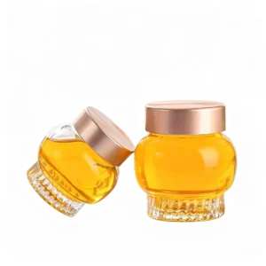 glass honey jar