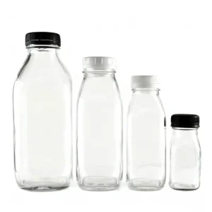 glass milk bottle storage
