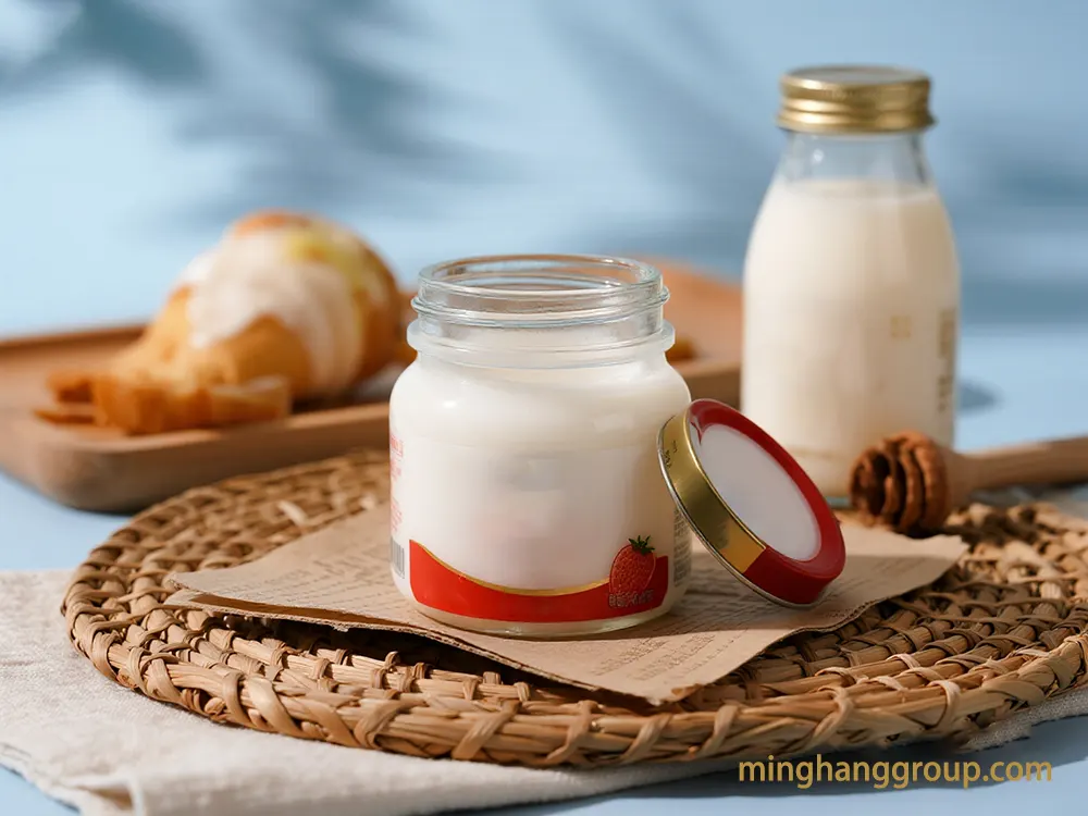 glass yogurt bottles manufacturer