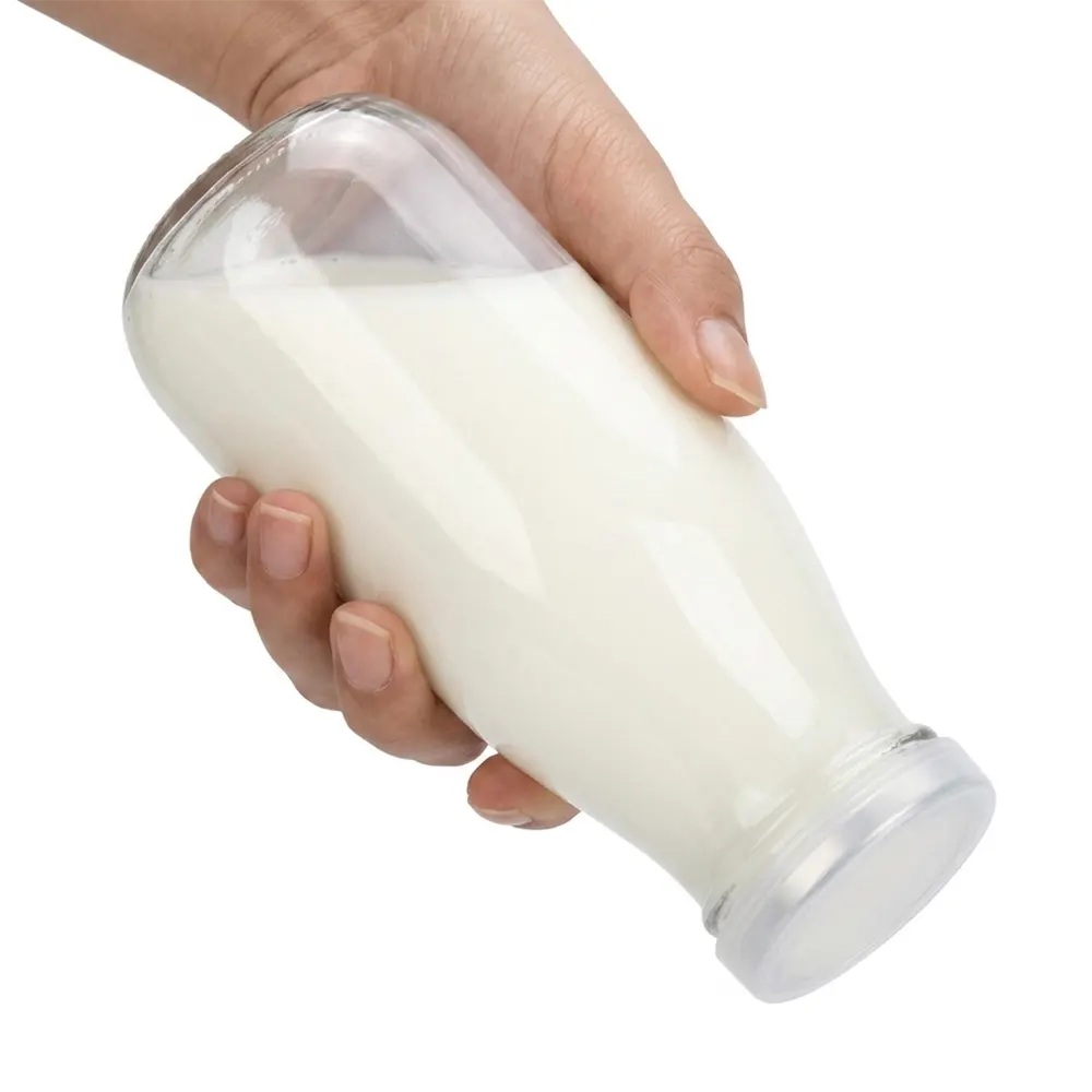 milk glass bottles
