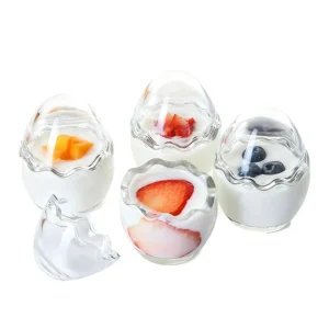 yogurt glass jars with lids