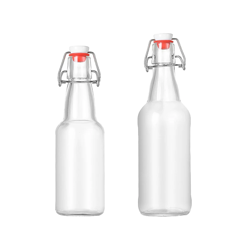 16 oz flip top bottles