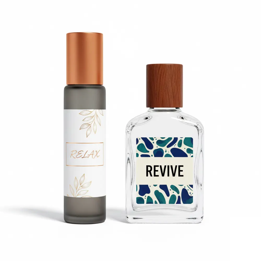 glass roller bottles