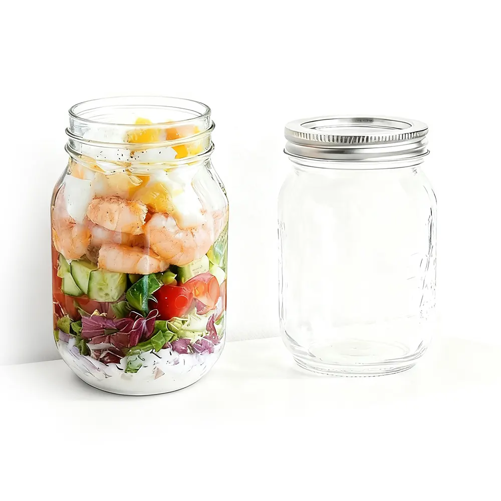 glass mason jars