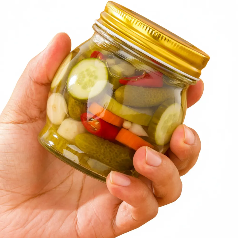 glass pickling jar