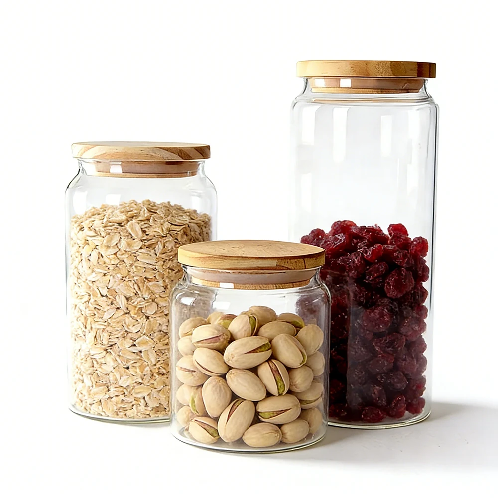 glass jars with lids bulk