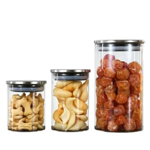 wide mouth glass jars