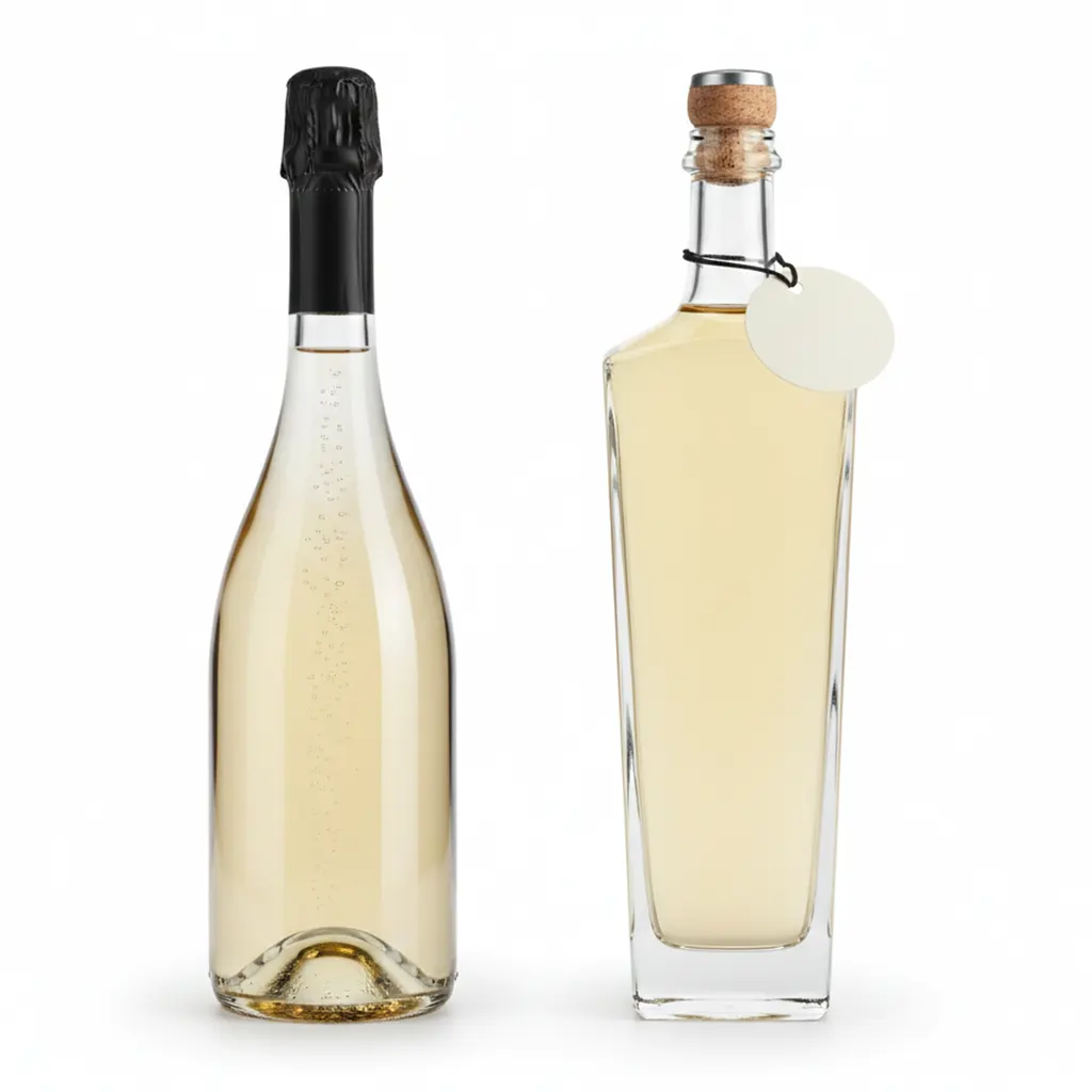 Glass Champagne Bottles