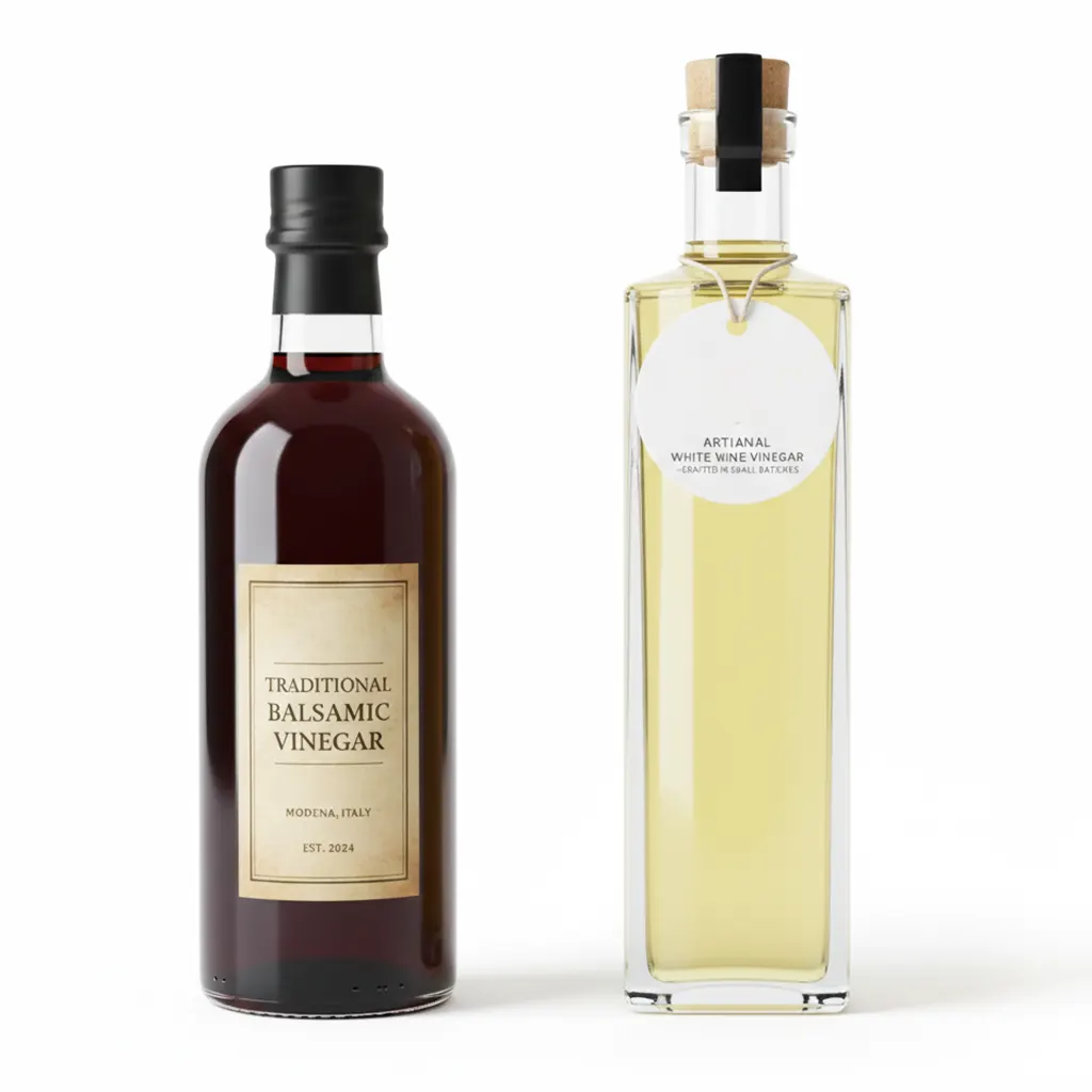 Glass Vinegar Bottles