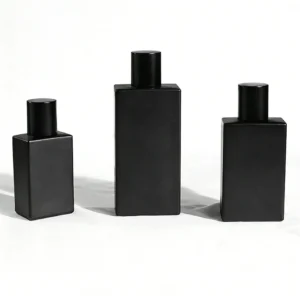black perfume bottles
