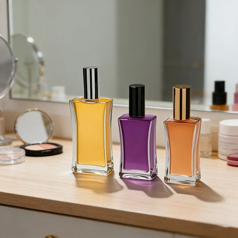 empty fragrance bottles