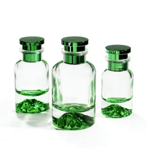 glass crystal perfume bottle