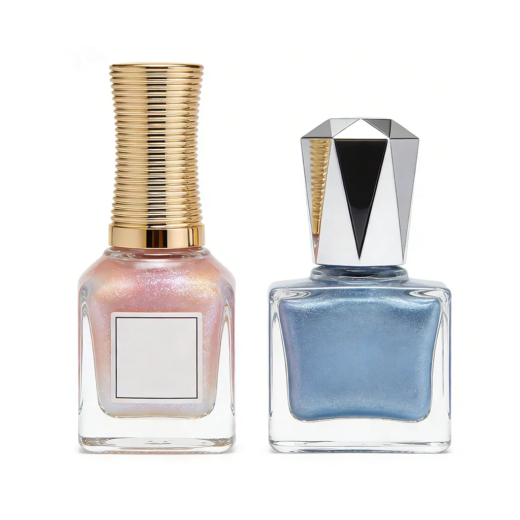 glass nail polish bottles