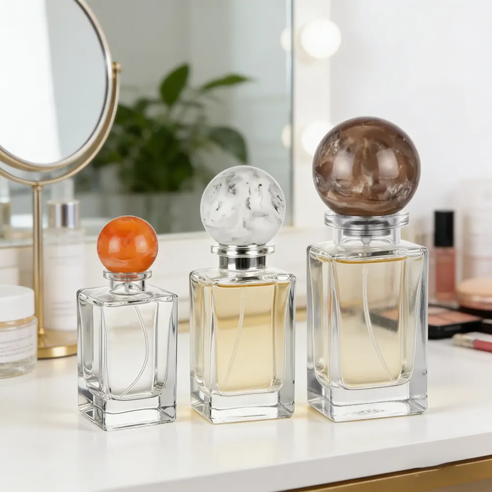 glass vintage perfume bottles