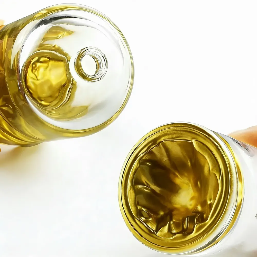 golden perfume bottle