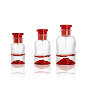 red perfume bottle