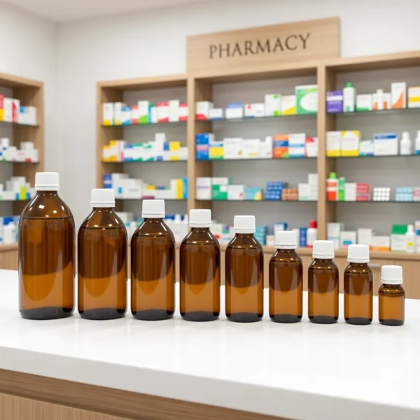 flacons pharmaceutiques