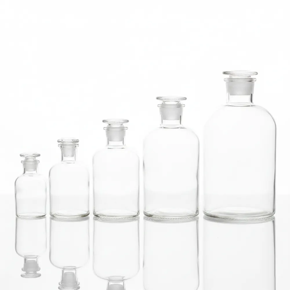 reagent bottles