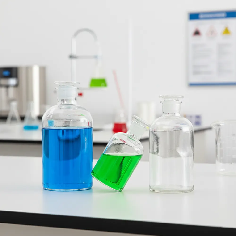 reagent glass bottles
