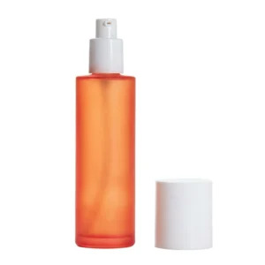 empty bottles with pump