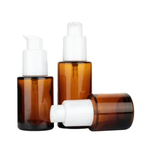 empty lotion bottles with pump