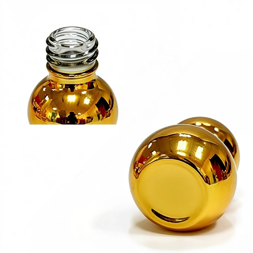 essential oil bottles and droppers