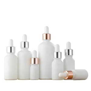 glass bottle with glass dropper