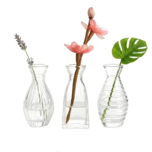 flower clear vases