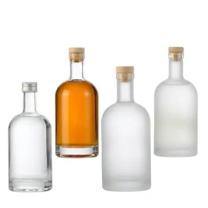 glass liquor bottles 01 bouteilles d'alcool en verre