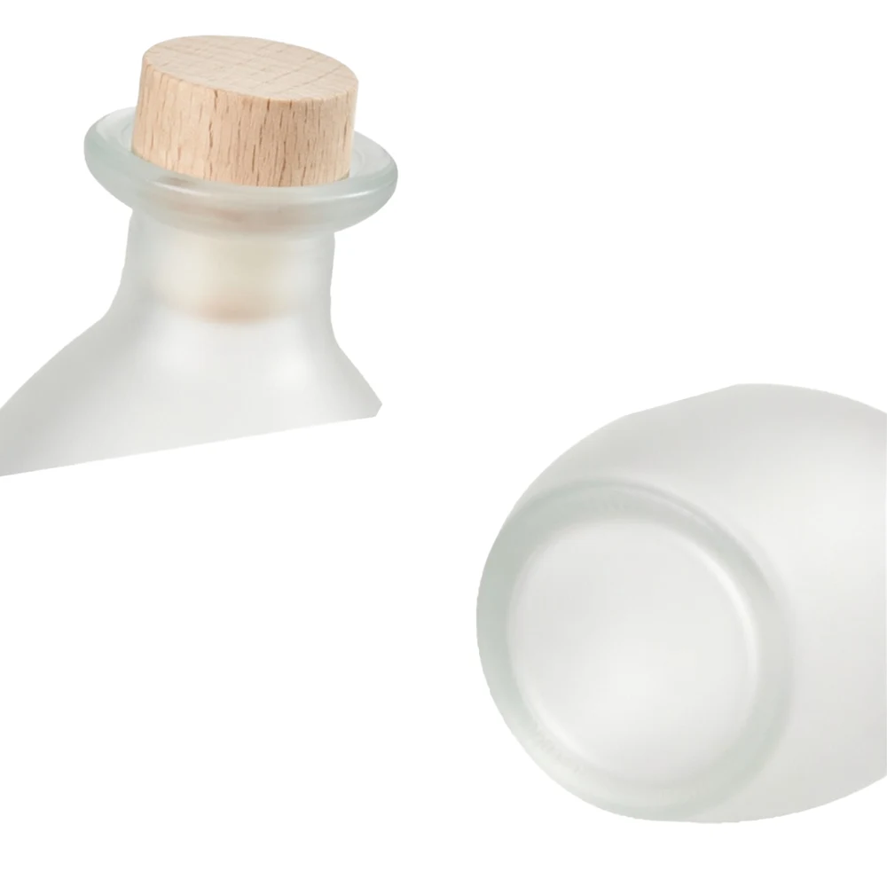 bouteille d'alcool ronde