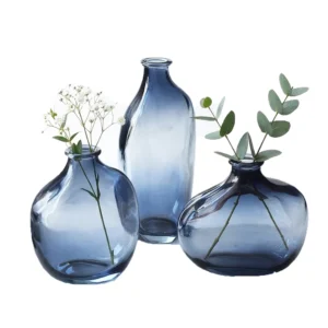 small glass vases