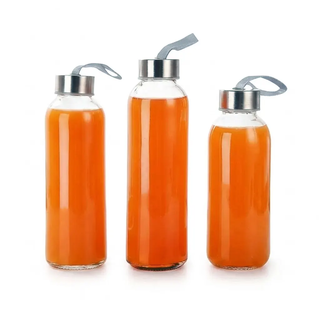 clear water bottles with lids