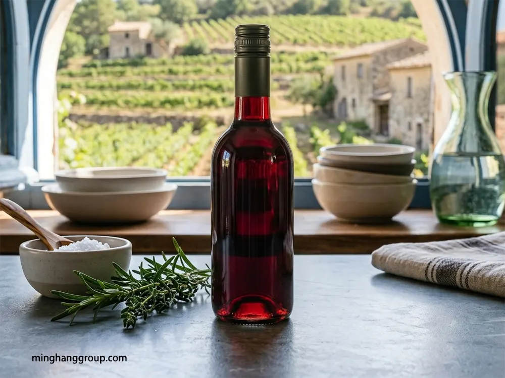why glass for wine bottles