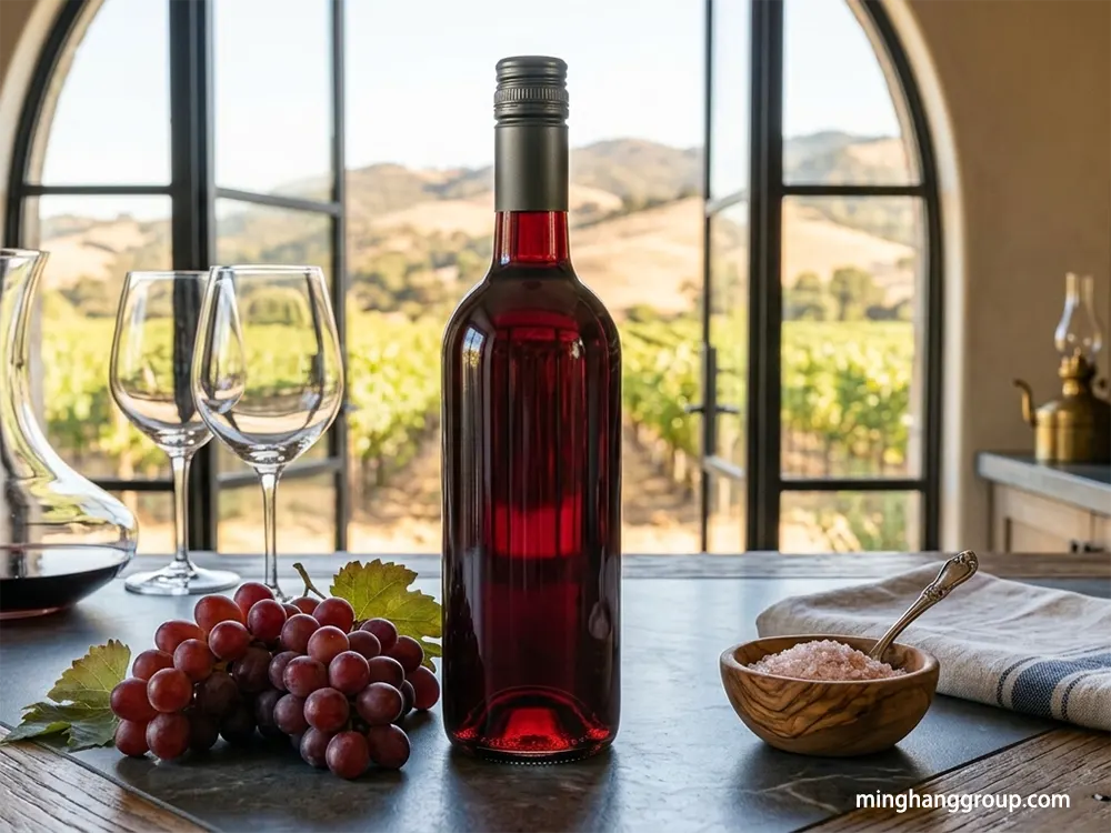 why glass for wine bottles