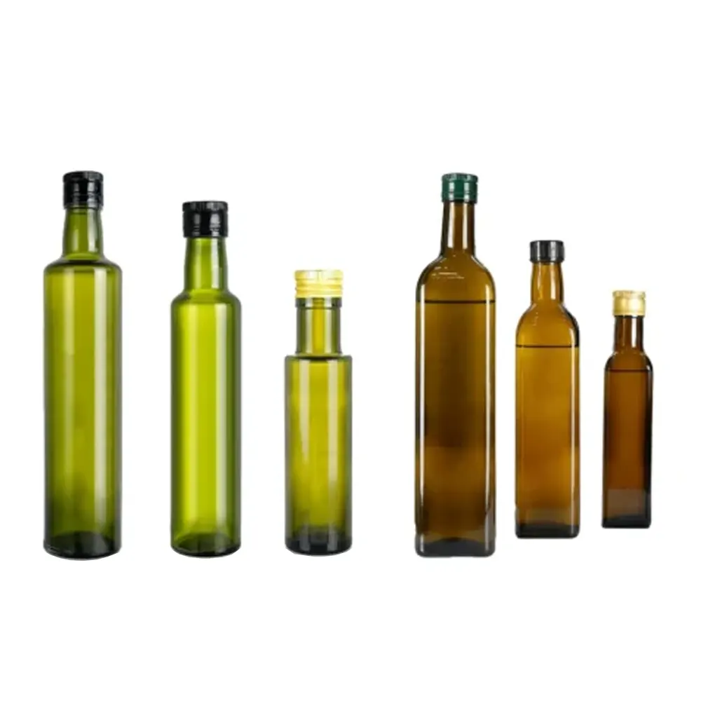olive oil glass bottle