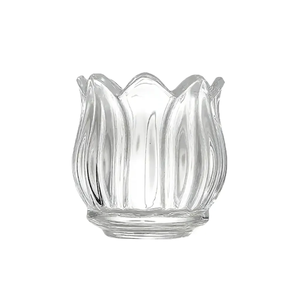 decorative shapes glass candle jars