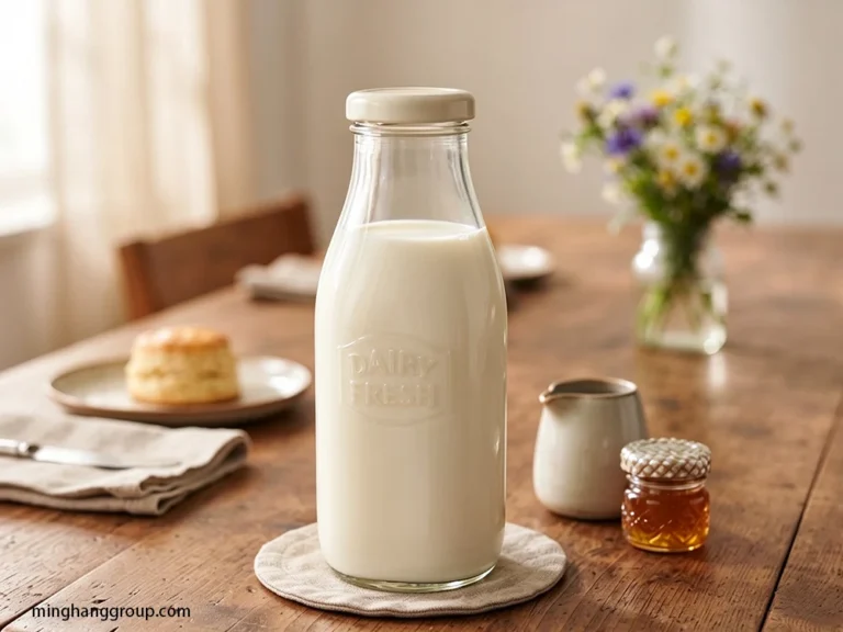 glass milk bottle factory