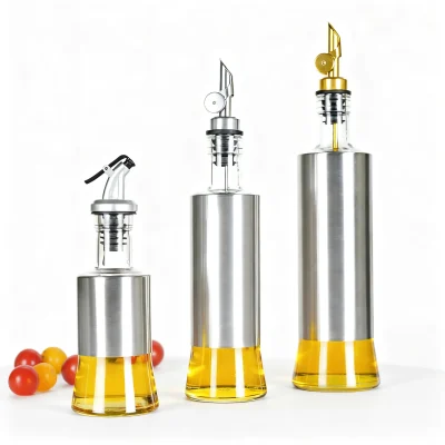 stainless steel oil dispenser